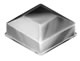 Fence Fitting Square Cap 90mm