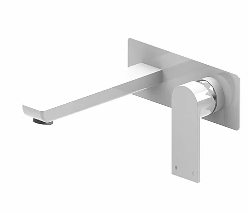 Harmony Senza Wall Basin Mixer Chrome