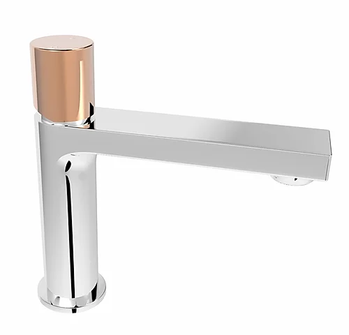 Harmony Senza Wall Basin Mixer Chrome